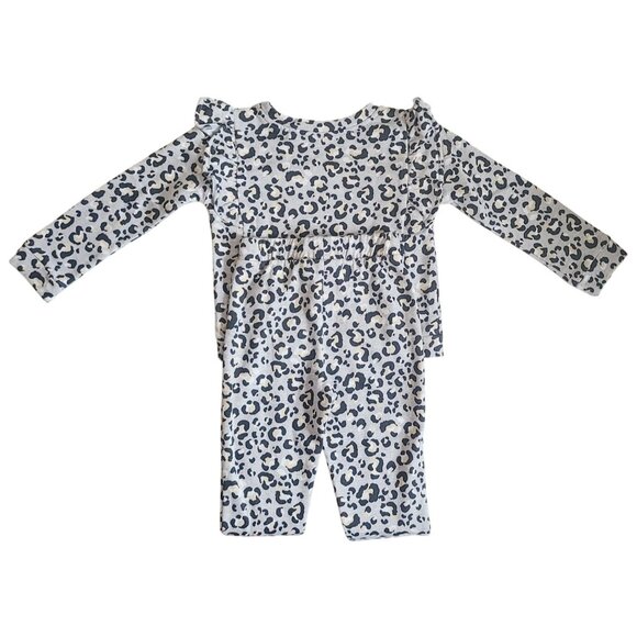 The Children's Place Toddler Girls 3T Heart & Leopard Print 2-Piece Sets - Picture 11 of 13